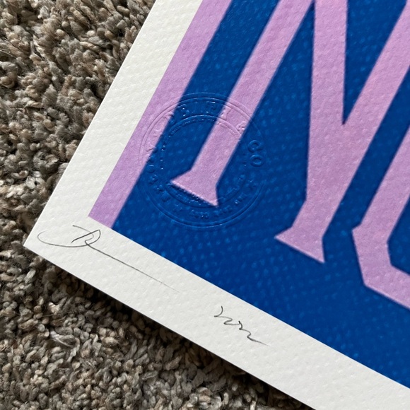 💎ARTIST PROOF Poster By DEATH NYC W/COA - Picture 4 of 7